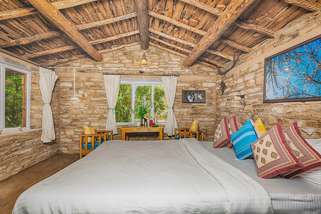 Saffronstays El Sueno, Mukteshwar -Villa Serving Pahadi Meals Extérieur photo